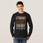 T-shirt Paraprofessional Straight Outta Energy Para Teache (Devant entier)