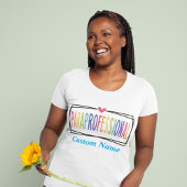 T-shirt Paraprofessionnel, Coeur, Para,