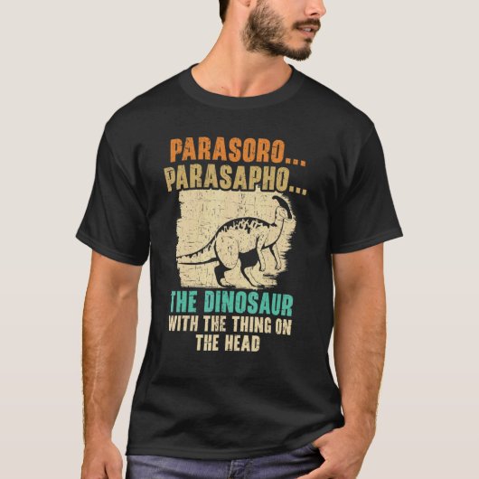 T-shirt Parasaurolophus Future Paleontologist Dinosaur Ext (Devant)