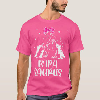 T-shirt Parasaurus Dinosaur Saurus Enseignant Para Parapro