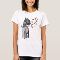 Parasol lapin et papillon 2