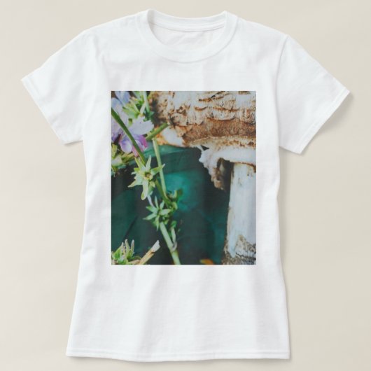 T-shirt Parasol mushroom, Swedish Archipelago, Sweden (Design devant)