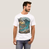 T-shirt Parc aquatique (Devant entier)