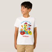 T-shirt Parc aquatique Anniversaire chemise Pool Party (Devant entier)