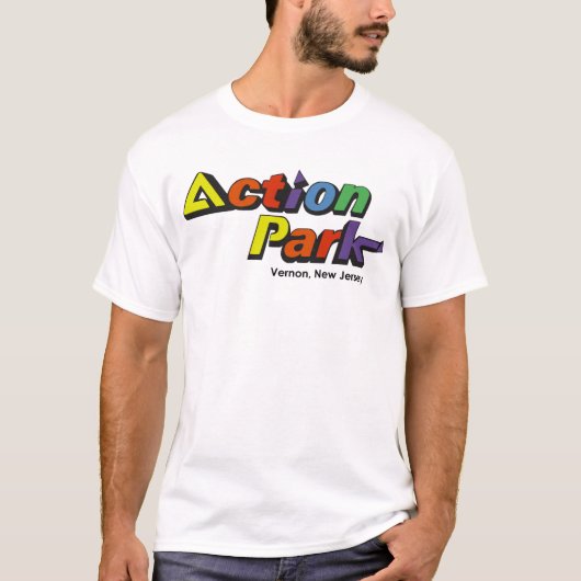 T-shirt Parc d'action (Devant)