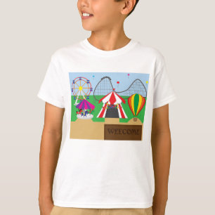 T-shirt Parc d'attractions ou Parc à thème