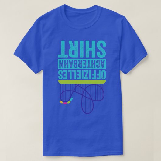 T-shirt Parc d'attractions Rummelplatz Fun Fair Rollercoas (Design devant)