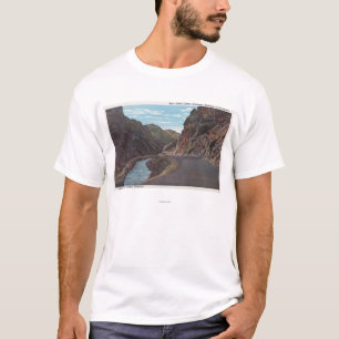 T-shirt Parc de montagne de Denver, Co - canyon de crique