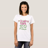 T-shirt Parc de remorque double large frite profonde (Devant entier)