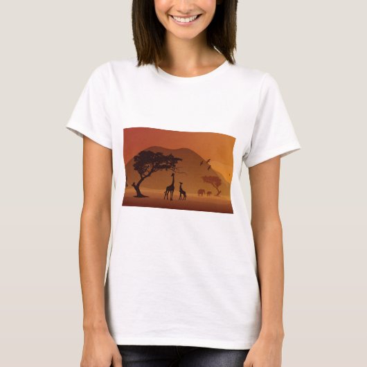T-shirt Parc de safari (Devant)