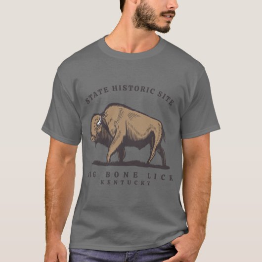T-shirt Parc d'état Big Bone Lick (Devant)