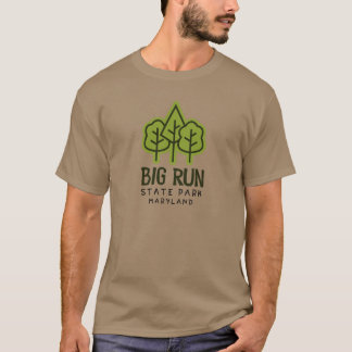 T-shirt Parc d'état Big Run Maryland Trees
