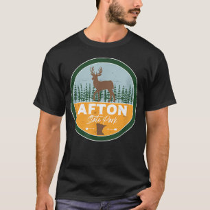 T-shirt Parc d'État d'Afton Minnesota Mn Forêt Cerf
