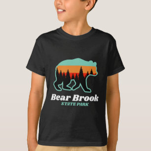 T-shirt Parc d'État de Bear Brook New Hampshire Bear Mount