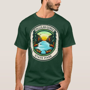T-shirt Parc d'état de la gorge de Tallulah Géorgie Badge
