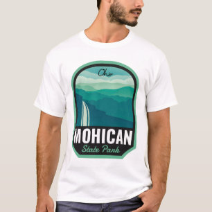 T-shirt Parc d'état de Mohican Cascade de l'Ohio