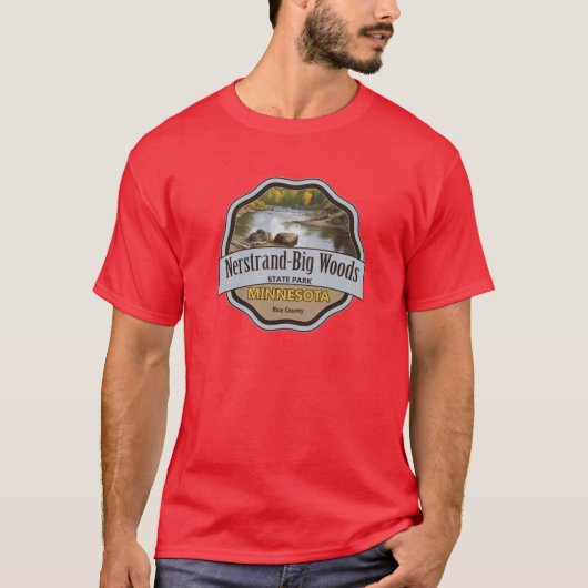 T-shirt Parc d'État de Nerstrand Big Woods (Devant)