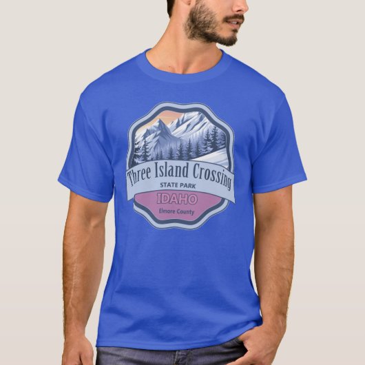 T-shirt Parc d'État de Three Island Crossing (Devant)
