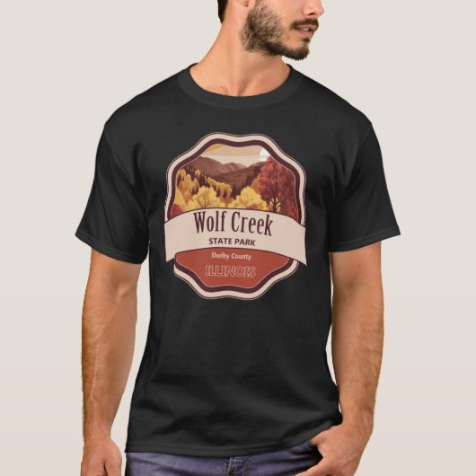 T-shirt Parc d'État de Wolf Creek (Devant)