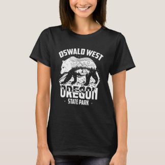 T-shirt Parc d'État Oswald West Oregon Souvenir de camping