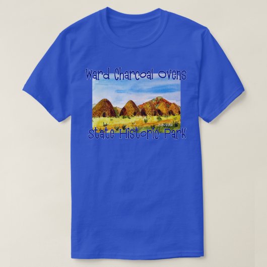 T-shirt Parc historique d'état Ware Charcoal Ovens Nevada (Design devant)