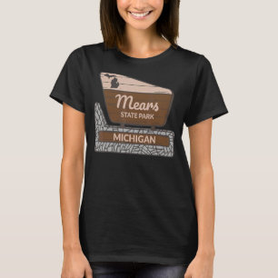T-shirt Parc Mears State Michigan MI Welcome Sign Vacation