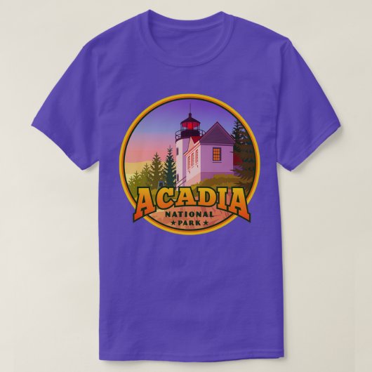 T-shirt Parc national Acadia T Shirt Essentiel (Design devant)