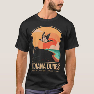 T-shirt Parc national américain des dunes de l'Indiana