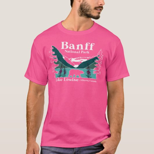 T-shirt Parc national Banff (Devant)