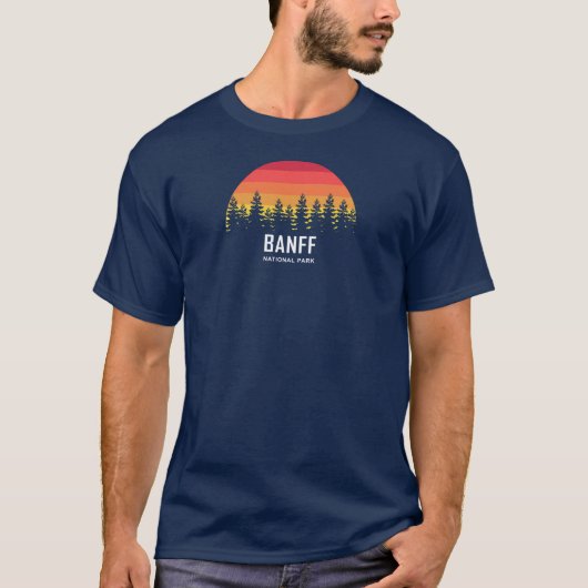 T-shirt Parc national Banff (Devant)