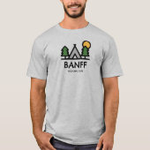 T-shirt Parc national Banff (Devant)