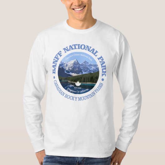 T-shirt Parc national Banff (C) (Devant)