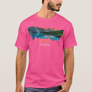 T-shirt Parc national Banff Canada Design actif
