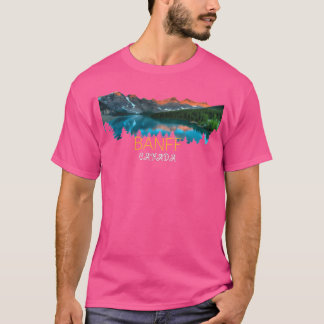 T-shirt Parc national Banff Canada Design actif