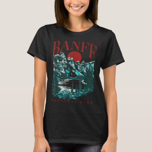 T-shirt Parc national Banff Canada Inspiration Vintage