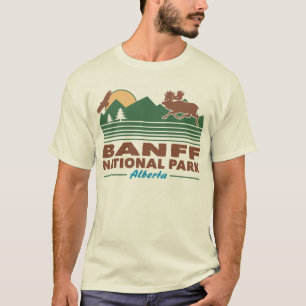 T-shirt Parc national Banff Moose