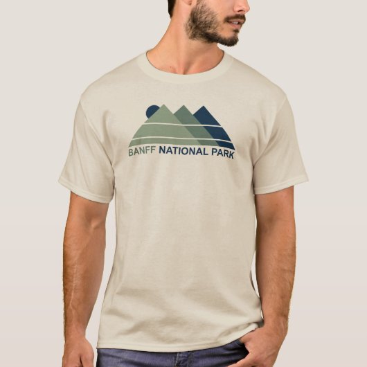 T-shirt Parc national Banff Mountain Sun (Devant)