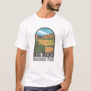 T-shirt Parc national Big Bend Chihuahuan Désert Vintage