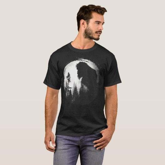 T-shirt Parc national Big Foot Graphic (Devant entier)
