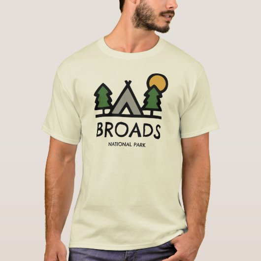 T-shirt Parc national Broads (Devant)