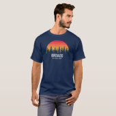 T-shirt Parc national Broads Arbres arc-en-ciel (Devant entier)