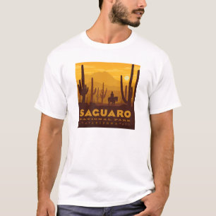 T-shirt Parc national Carré du Saguaro   Arizona