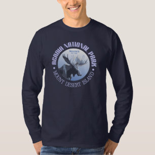 T-shirt Parc national d'Acadia (orignaux)