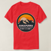 T-shirt Parc national d'Annapurna (Design devant)