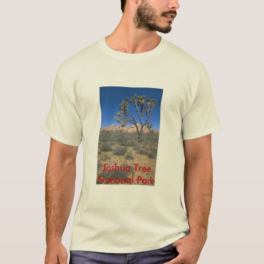 T-shirt Parc national d'arbre de Joshua (Devant)