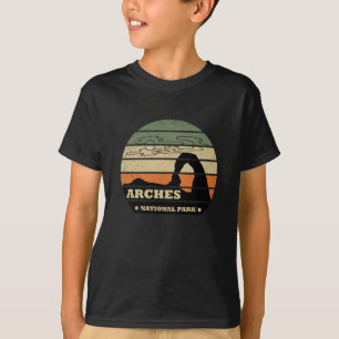 T-shirt Parc national de Arches vintage - Moab - Utah 