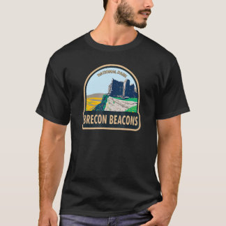 T-shirt Parc national de Brecon Beacons au Pays de Galles 