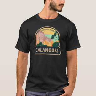 T-shirt Parc national de Calanques France Vintage