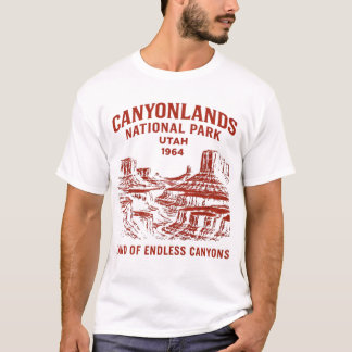 T-shirt Parc national de Canyonland