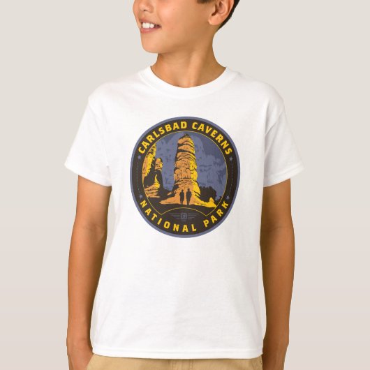 T-shirt Parc national de Carlsbad (Devant)